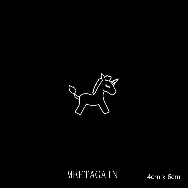 Hình xăm tạm thời chống thấm nước giữ màu 15 ngày cỡ 4cmx6cm S-042