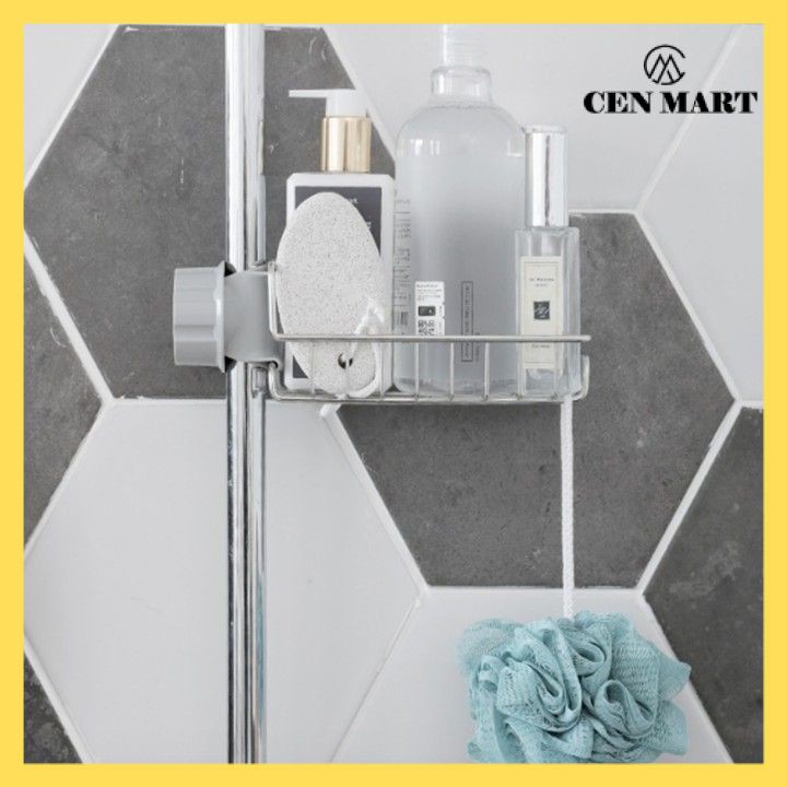 Giá Treo Vòi Đựng Đồ INOX Để Đồ Giẻ Rửa Chén Bát