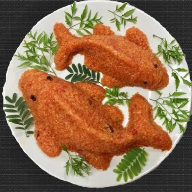 khuân cá chép làm xôi , bánh , thạch rau câu..