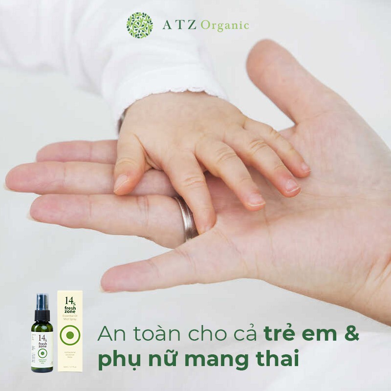 Tinh dầu xịt thư giãn, khử mùi 14s Fresh Zone - Hàng chính hãng