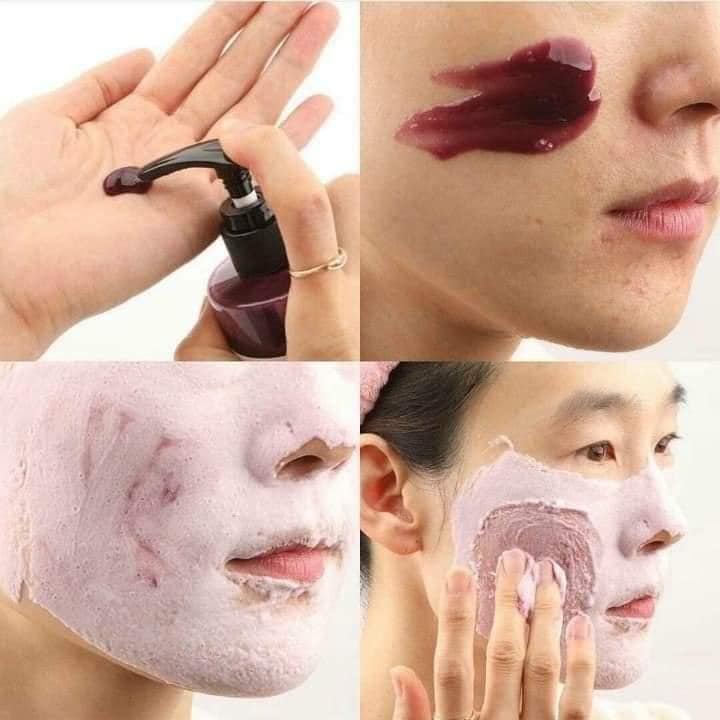 Sữa rửa mặt rau củ sủi bọt thải độc cho da BYVIBES WONDER BATH - Hàn Quốc