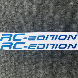 Tem dán phuộc phản quang RC-EDITION CHO NHIỀU LOẠI XE