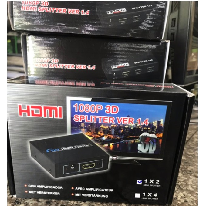 Bộ chia Hub 1 HDMI ra 2 HDMI