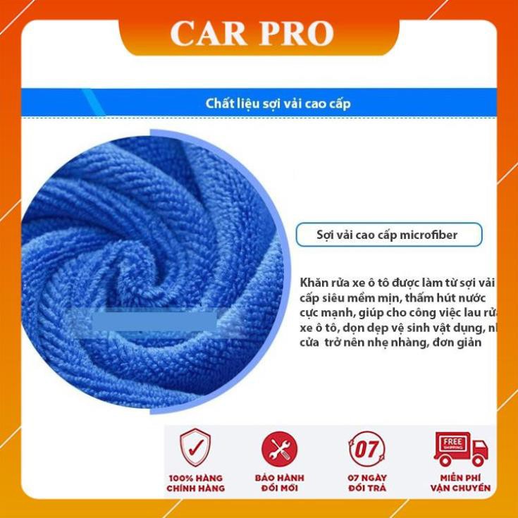 Khăn lau ô tô đa năng Microfiber mềm mịn siêu thấm hút - CAR PRO