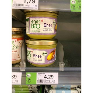 Bơ ghee hữu cơ đức bơ nhạt