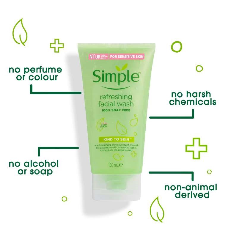 Sữa rửa mặt Simple Facial Wash 150ml