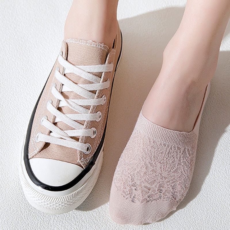 Vớ Cổ Thấp Vô Hình Chống Trượt Cho Nam Và Nữ