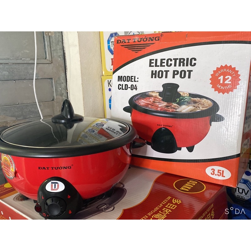 🌸Chảo Lẩu Điện 3,5L/5L Đạt Tường