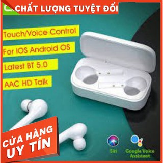 HOT SALE Tai nghe Bluetooth QCY T5 trắng + Túi đựng tai nghe QCY  HẠ GIÁ
