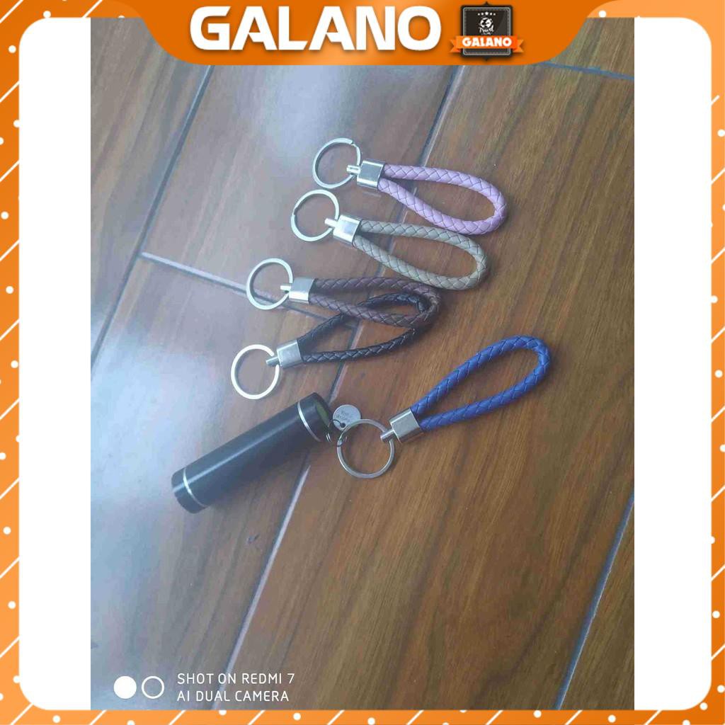 Móc khóa EDC GALANO móc gắn chìa khóa tết dây thủ công tinh tế có quai treo móc tiện dụng HG-001303