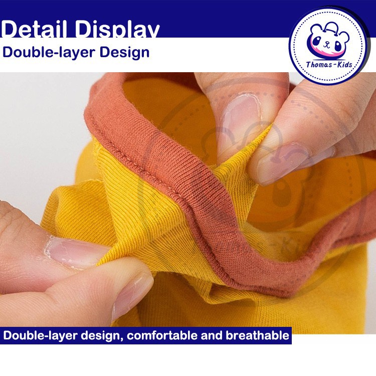 Bộ 5 Quần Lót Boxer Cotton Kháng Khuẩn In Chữ Thời Trang Cho Bé Trai Gái 3-12 Tuổi