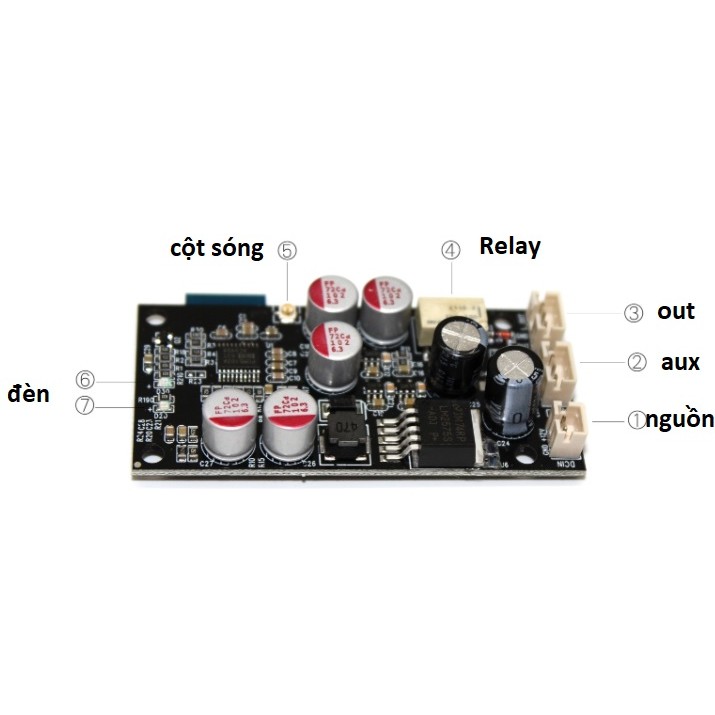 Mạch giải mã  Bluetooth APTX QC 3003 và 3008 5.0 kèm chip DAC Pcm5102a