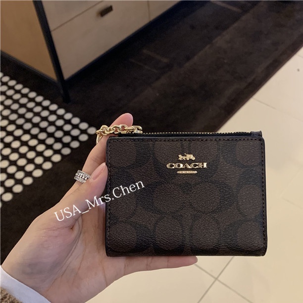 Coach Ví Đựng Thẻ  F73867, Ví Đựng Tiền Lẻ Nữ