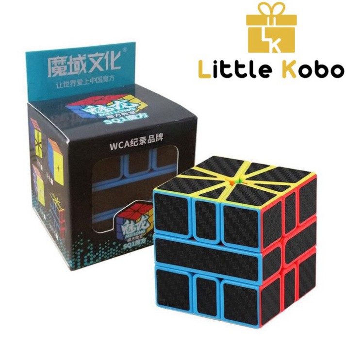 Bộ Sưu Tập Rubik Carbon MoYu MeiLong 2x2 3x3 4x4 5x5 Pyraminx Megaminx Skewb Square-1 SQ1 Tam Giác 12 Mặt Rubic