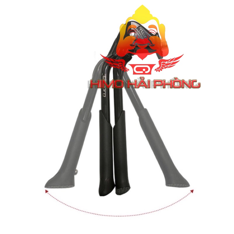 Chân chống giữa xe đạp Litepro  điều chỉnh cao thấp.gấp gọn vào một bên thích hợp cho xe Xiaomi Himo Z20 ,c26,zb20