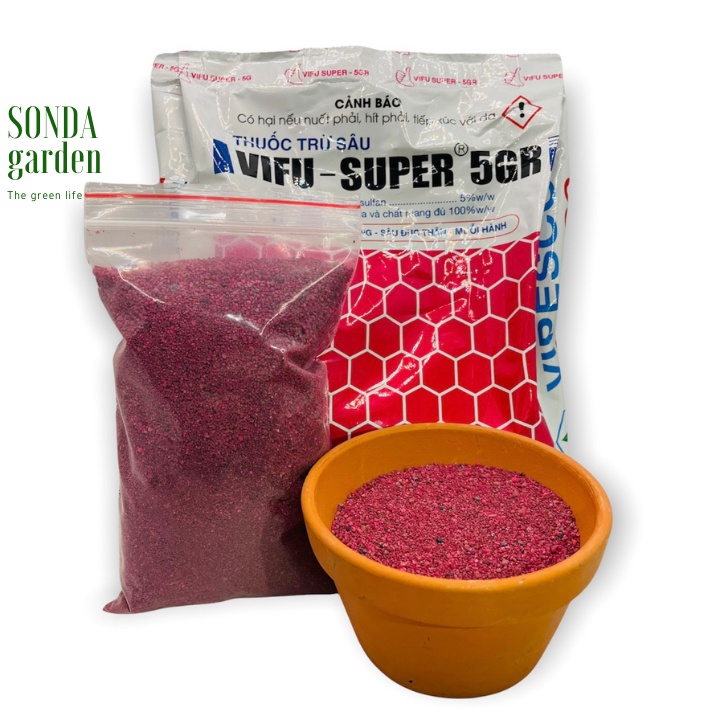 Thuốc tím trị rệp SONDA GARDEN vifu super (300g)