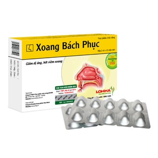 Xoang bách phục - giảm dị ứng , bớt viêm xoang