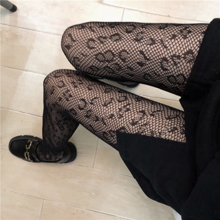 Quần Tất Lưới Họa Tiết Da Báo Quyến Rũ Cho Nữ