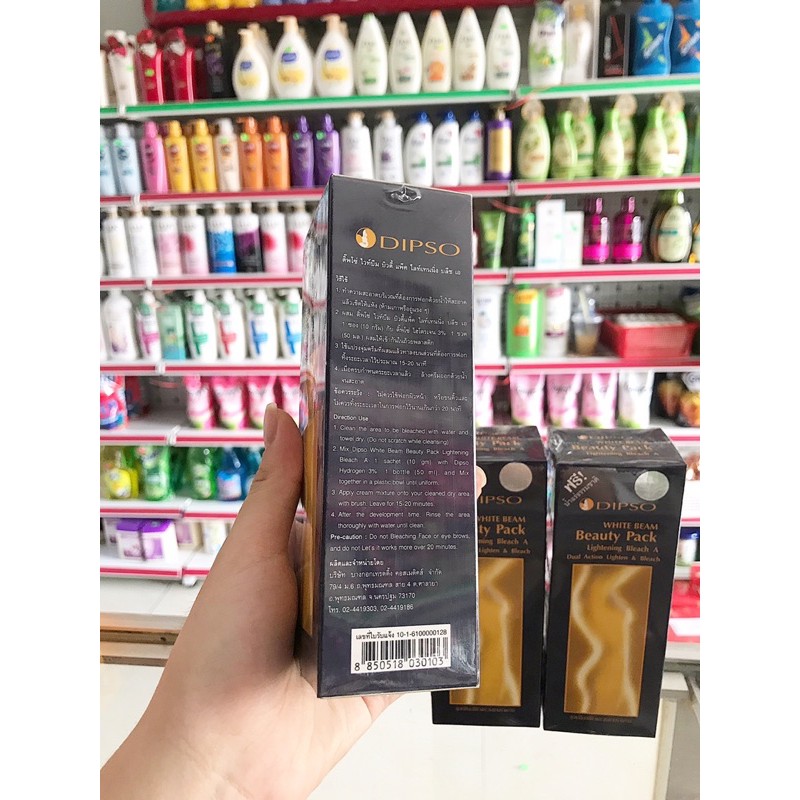 Combo 3 tắm trắng dipso xanh thái lan