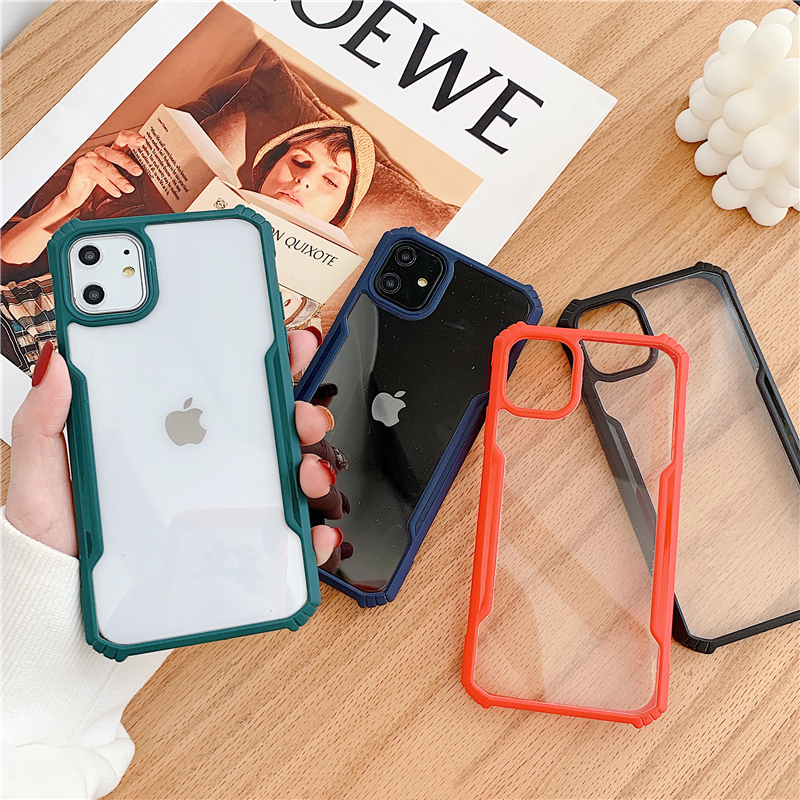 ốp điện thoại Tpu Mềm Chống Rơi Trong Suốt Cho Huawei Nova 7i 6se 4e P40 P30 Pro Lite Mate 30 Pro