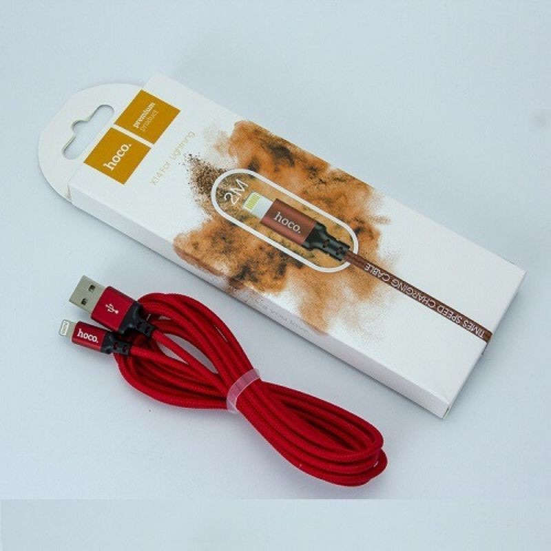 Dây cáo sạc hoco X14 chân iPhone / Samsung / type C bảo hành 1 tháng