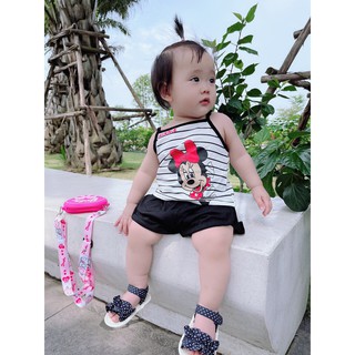 BỘ 2 DÂY COTTON CHO BÉ GÁI