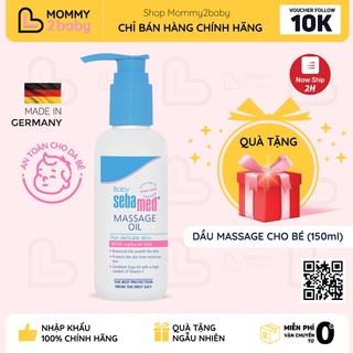 Tinh dầu mát xa em bé Sebamed pH5.5 [Nhập Khẩu Chính Hãng]