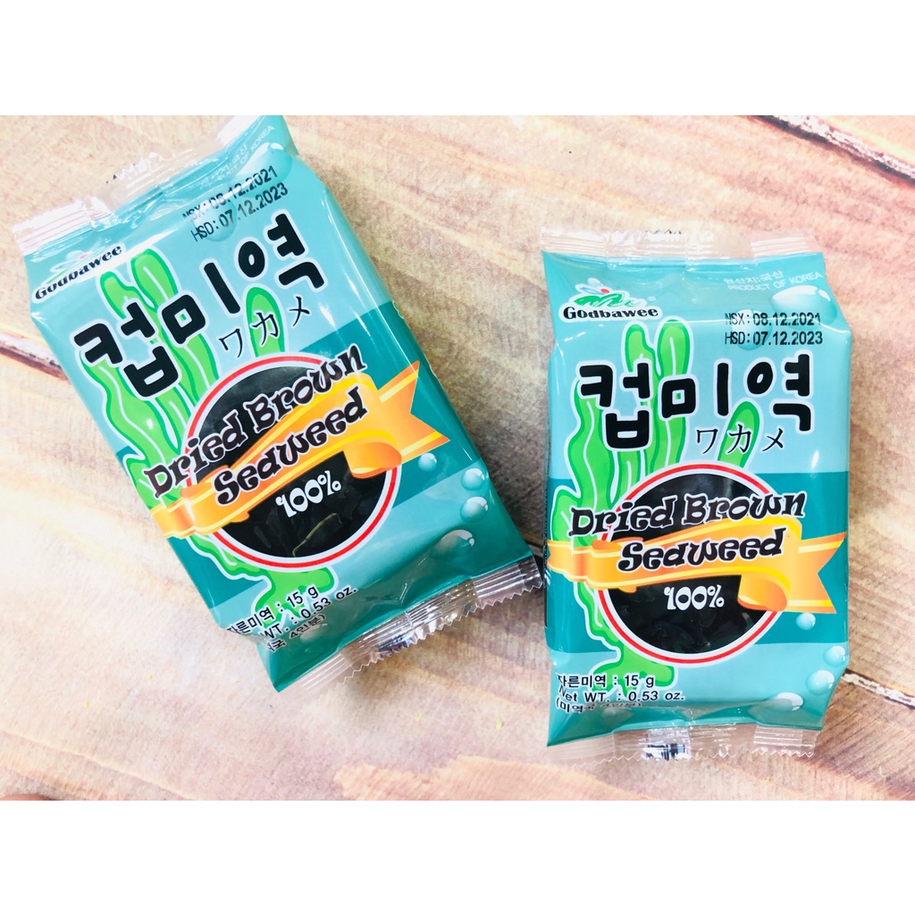 RONG BIỂN NẤU CANH Godbawee 15G_ CANH TẢO BIỂN