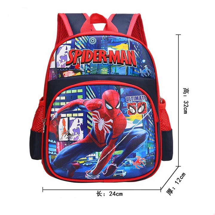 Balo mầm non cho bé trai và gái từ 2 đến 5 tuổi nhân vật hoạt hình TE48