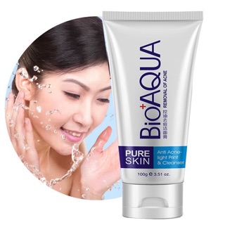 [RẺ VÔ ĐỊCH] Sữa rửa mặt mụn Bioqua 100g