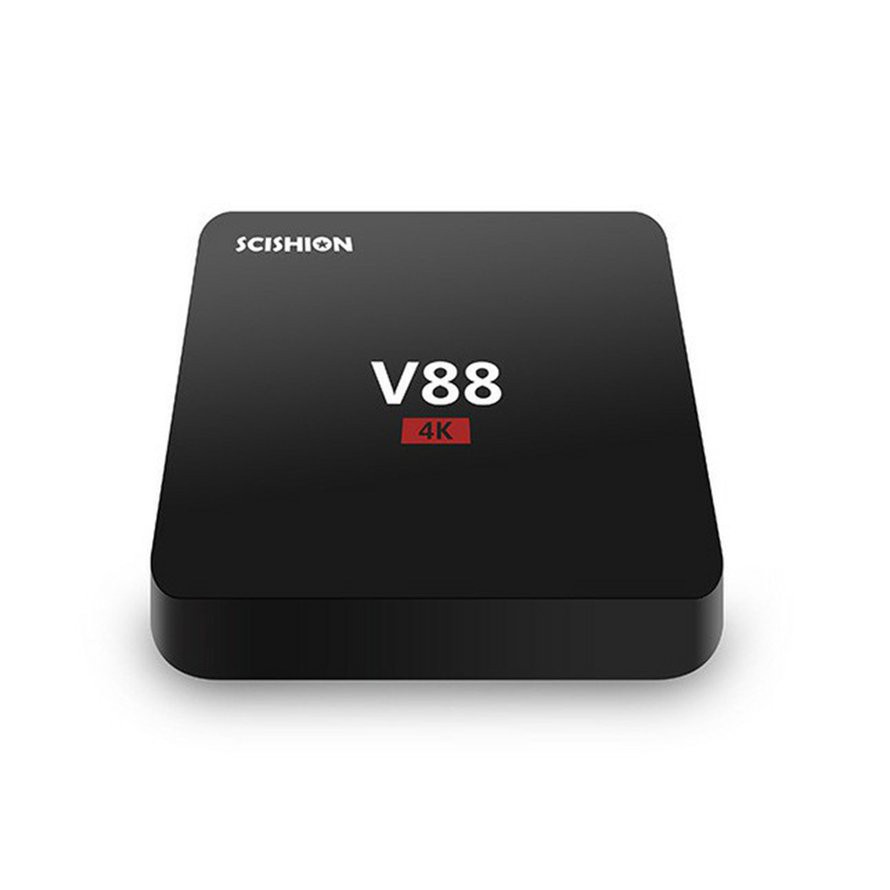 ⚡Bộ Tv Box Thông Minh V88 4k Quad-core 2G + 16Gb Wifi Media Player