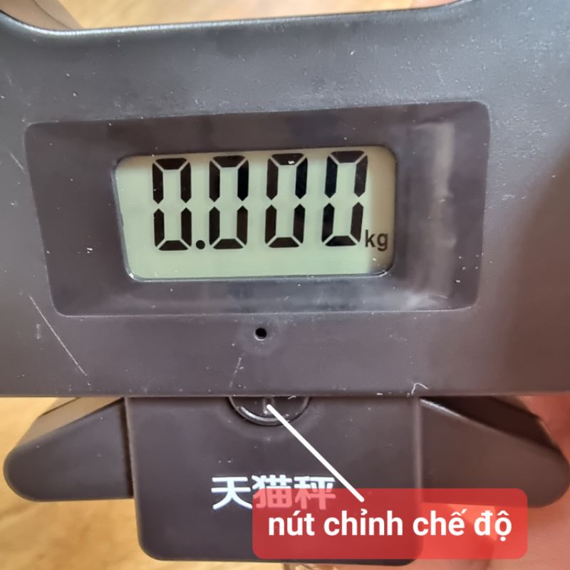 Cân điện tử cầm tay mini Electronic Scale 50kg cân mini kèm pin