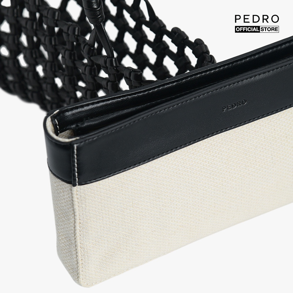 PEDRO - Túi xách tay nữ chữ nhật Woven Holiday PW2-46610011-01