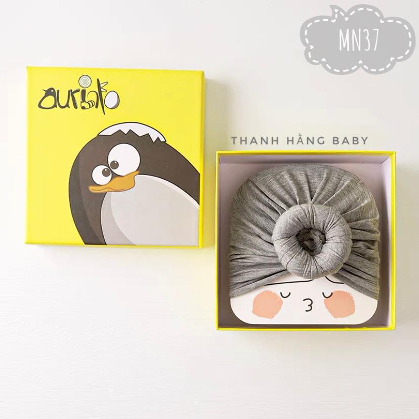 Mũ Turban Cho Bé Gái , Băng Đô Cho Bé Thanh Hằng Baby 0 Đến 1 Tuổi