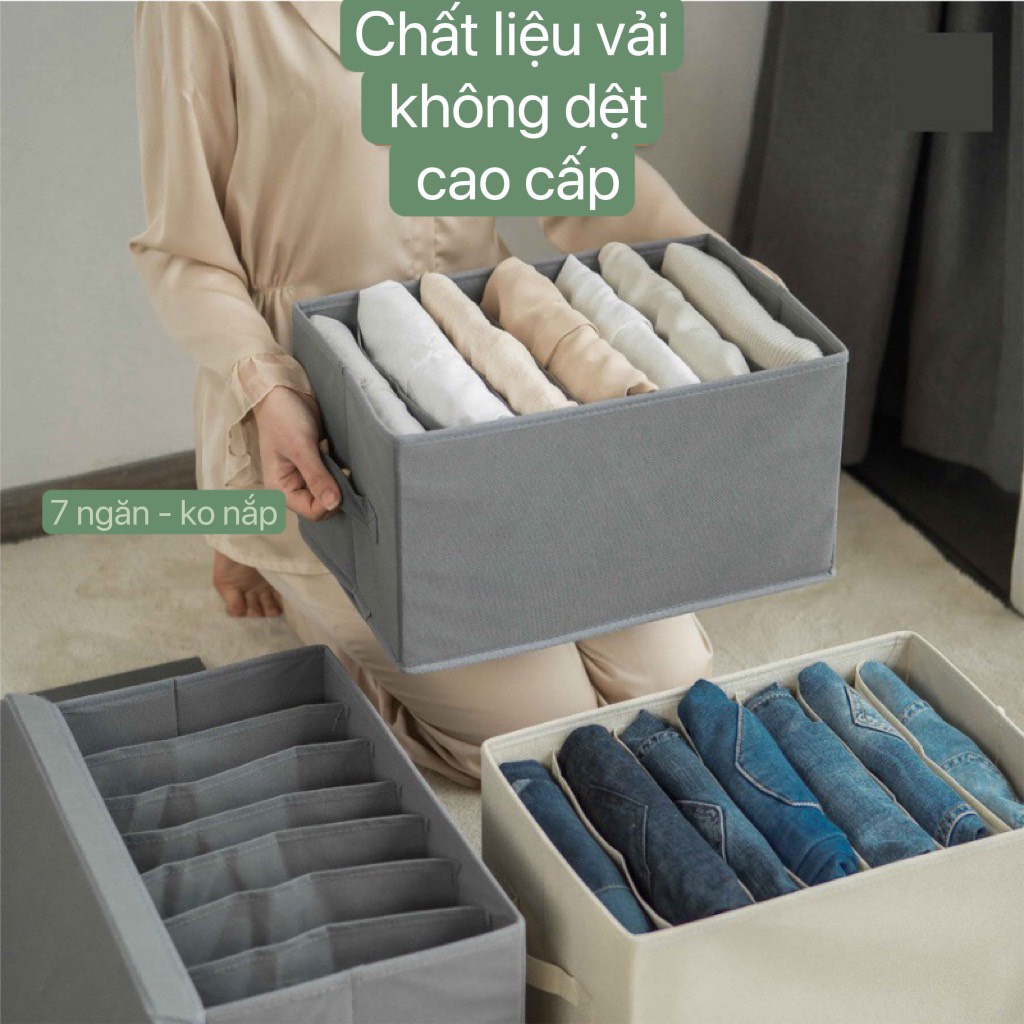 Túi đựng quần áo chia ngăn Hộp xếp đồ lót tiện ích Khay xếp quần áo gọn gàng
