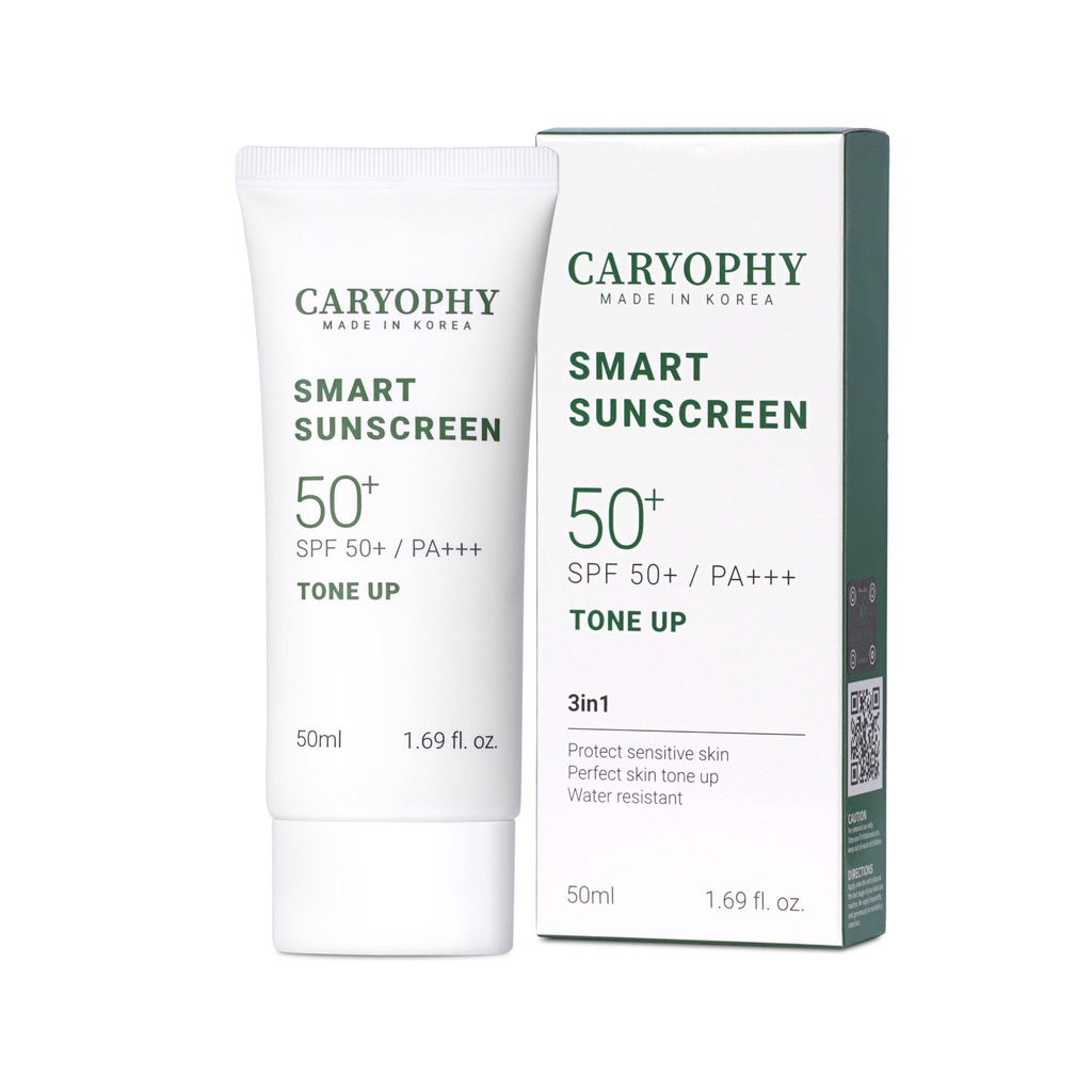 [Sample 5ml] Kem chống nắng nâng tông da Caryophy Smart Sunscreen Tone Up SPF50+ PA+++