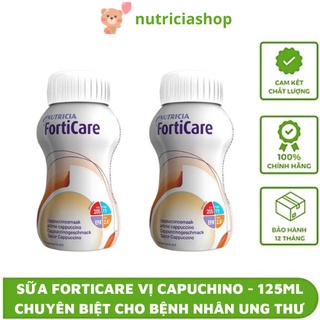 Sữa nước Nutricia Forticare chai 125ml vị Capuchino dinh dưỡng cho chuyên biệt cho ngươi ung thư