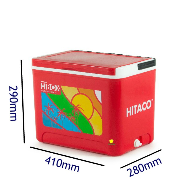 Thùng đá Hibox 25 lít (25L) Nhựa Hiệp Thành ,PU Foam giữ lạnh lâu- Đồ Gia Dụng Hoacosa.