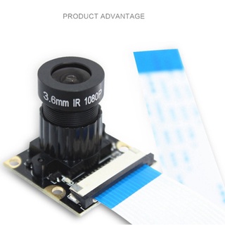 Camera 1080P 5 Triệu Pixels Cho Raspberry Pi 2/4/3B+