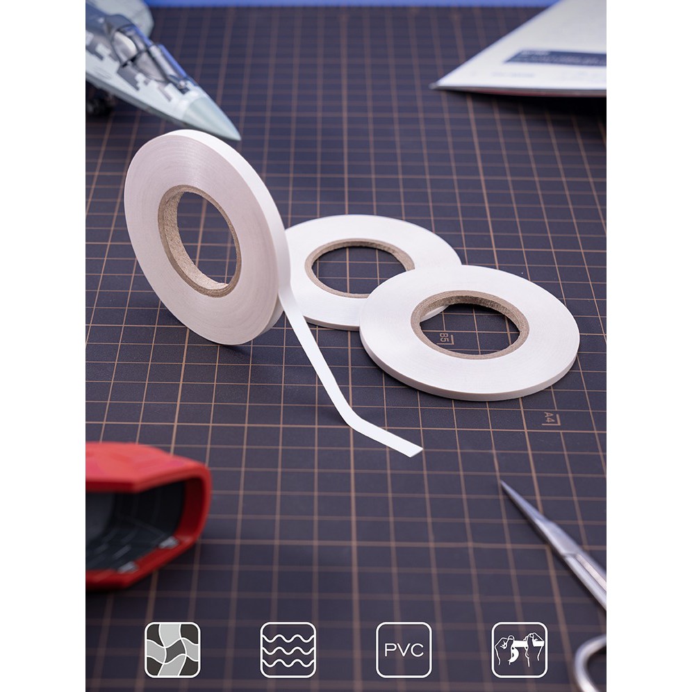 Dụng cụ Băng dính cong che sơn Masking tape for Currves Galaxy hobby tool