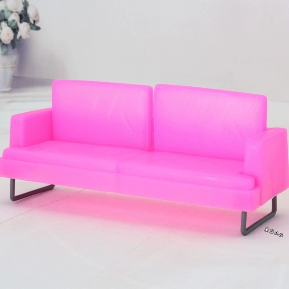 Ghế Sofa Nhựa 30cm Và 2 10cm Cho Búp Bê