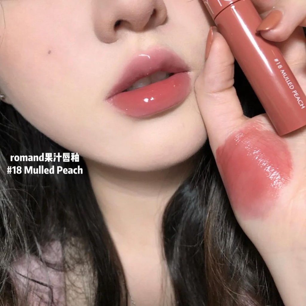 Son Tint Bóng Lâu Trôi Romand Juicy Lasting Tint Hàn Quốc 5.5g
