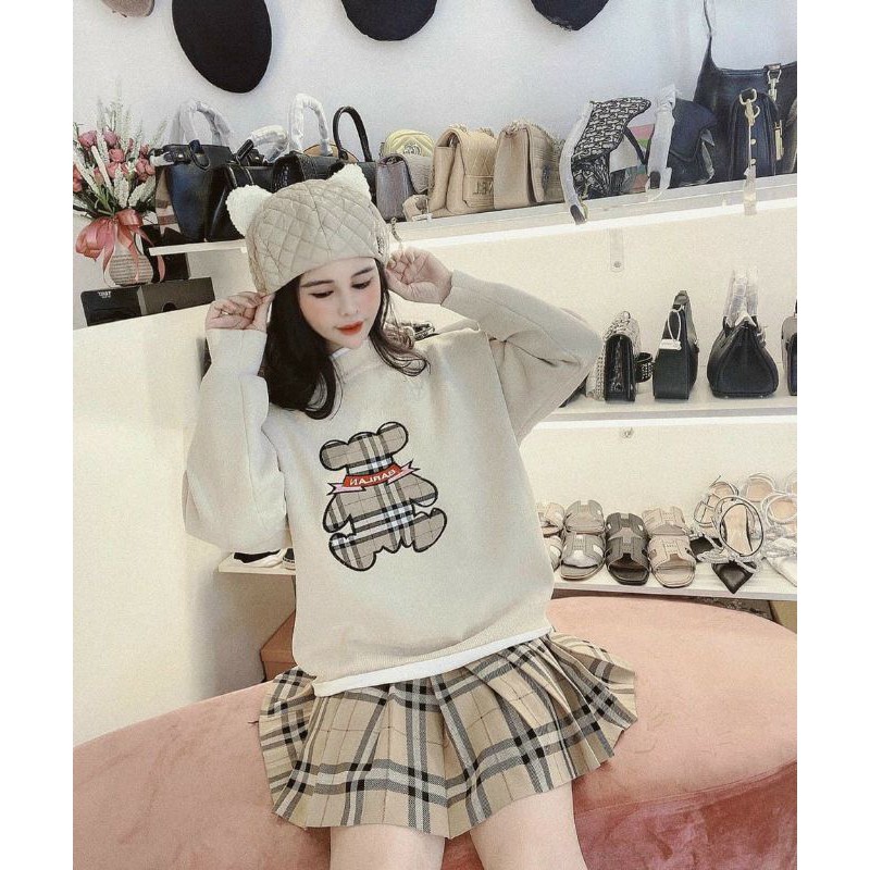 áo nỉ gấu bbr