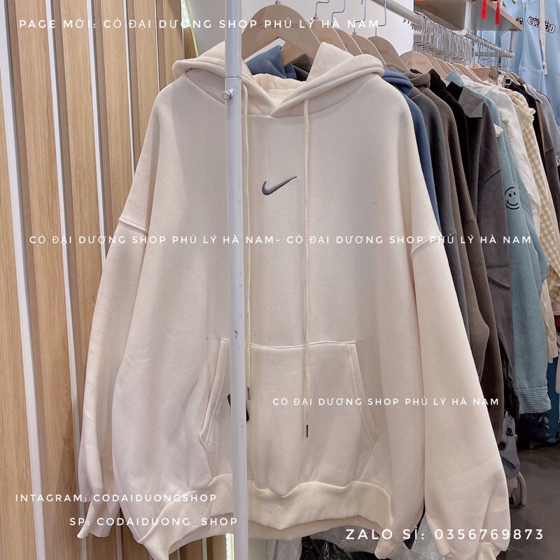 áo nỉ hoodie naiii chữ lưng | BigBuy360 - bigbuy360.vn