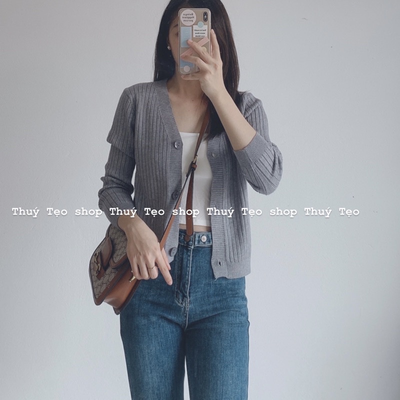 [Video/Hàng sẵn ] Áo cadigan len dày dặn dáng vừa - Áo len cadigan nữ quảng Châu | BigBuy360 - bigbuy360.vn