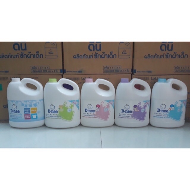 Nước giặt xả Dnee Thái Lan 3000ml