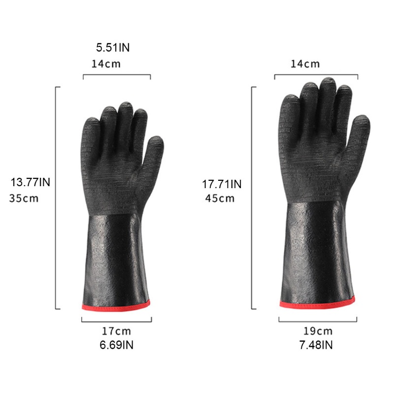 Vỏ Bọc Tay Cầm Lò Nướng BBQ Chịu Nhiệt Độ Cao Tiện Dụng