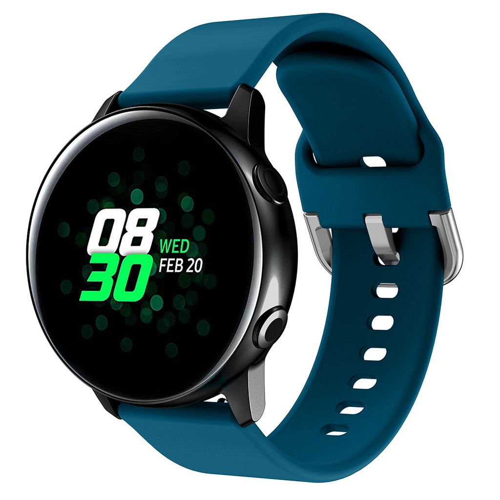 Dây đeo silicone 20mm cho đồng hồ thông minh Samsung Galaxy Active 2 40mm/ 44mm