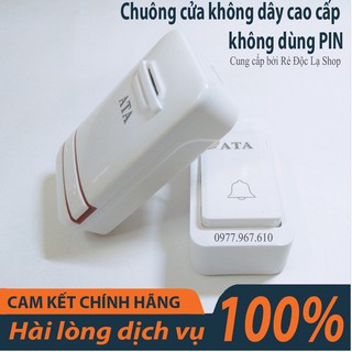 CHUÔNG CỬA KHÔNG DÂY KHÔNG DÙNG PIN ATA AT-919 Điện Gia Dụng Bảo Minh - Điện Gia Dụng Bảo Minh