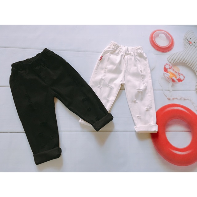 Quần kaki rách (combo 2 quần)